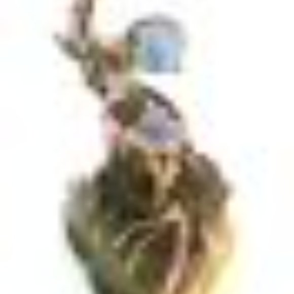 #6 GLASS BLOWN ELEPHANT COVERED IN 24 KARAT GOLD ON TOP OF AMETHYST SOG GALLERY - Picture 9 of 11